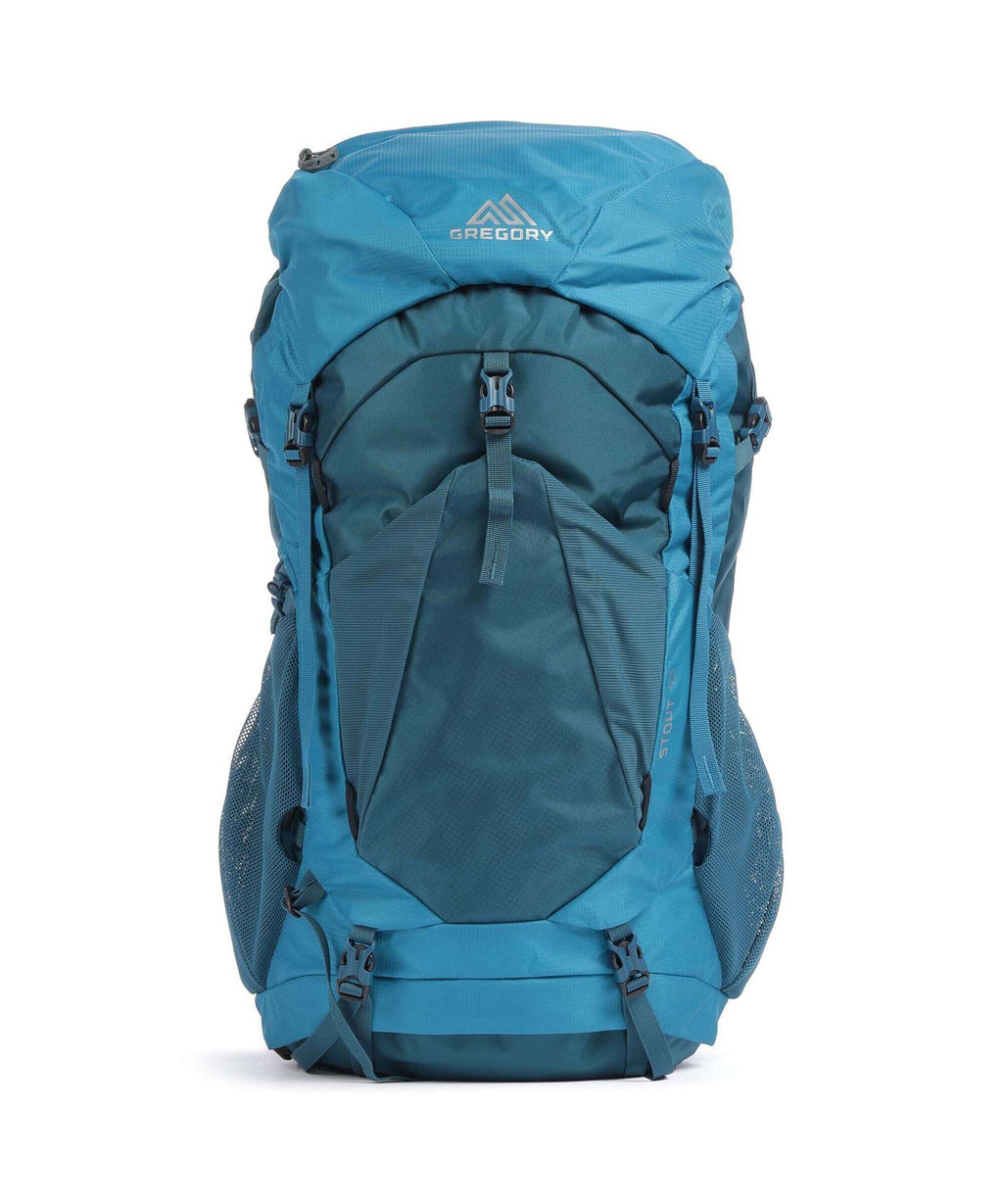 gregory backpack 45 Zulu pull drawcord closure and hydration sleeve Men's Stout 45 Plus Size