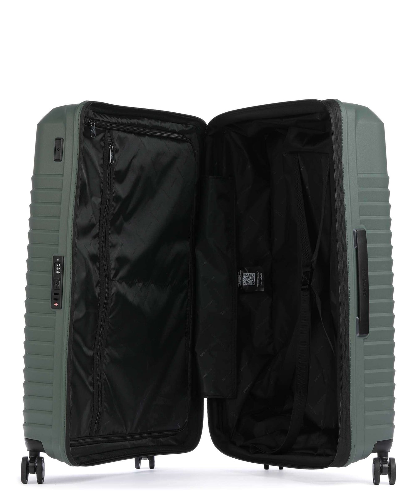 Samsonite Intuo Spinner (4 wheels) olive green