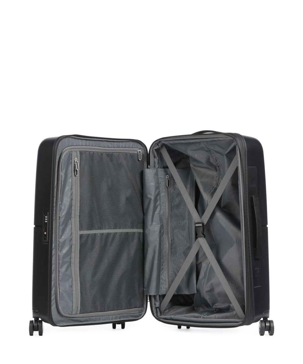 American Tourister Dashpop Spinner (4 wheels) true black