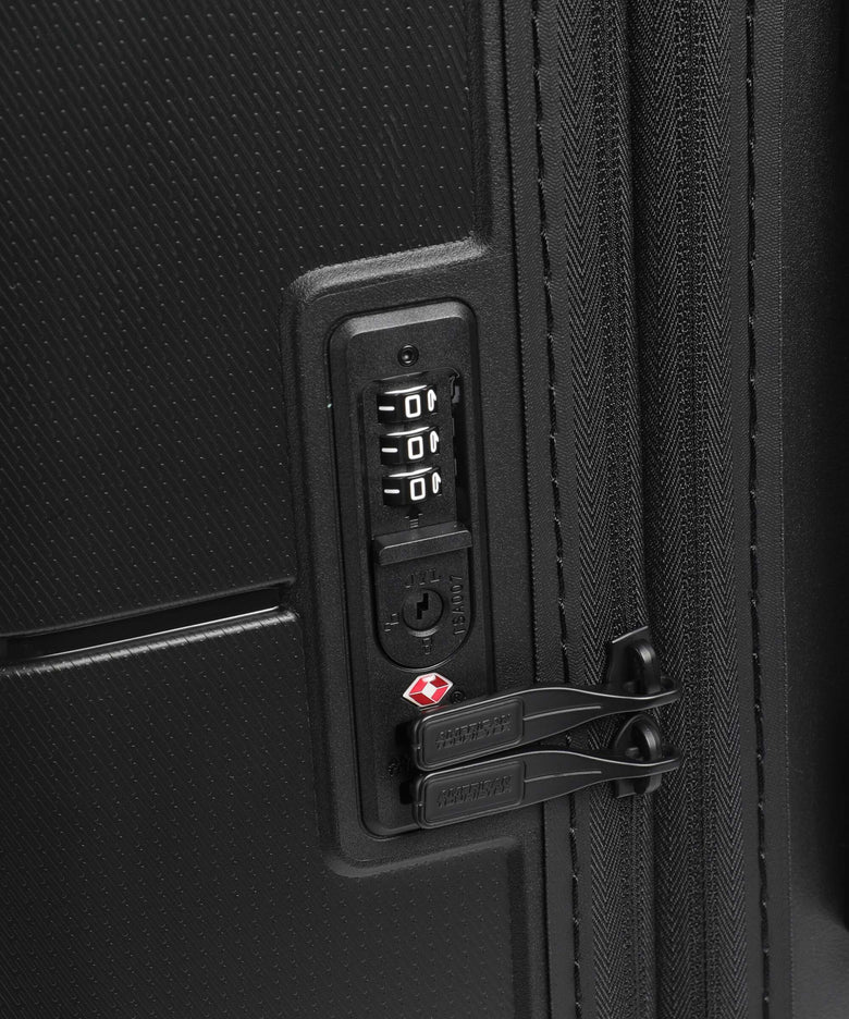 American Tourister Dashpop Spinner (4 wheels) true black