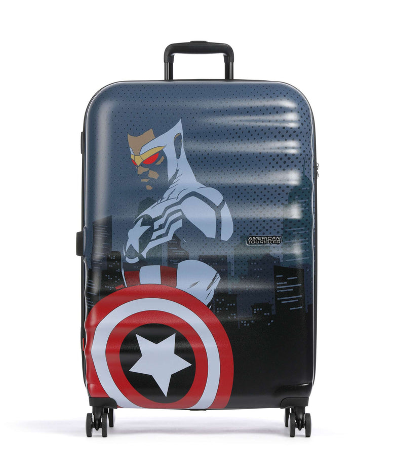 American Tourister Wavebreaker Disney Spinner (4 wheels) captain america city