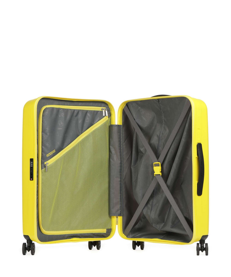 American Tourister Rejoy Spinner (4 wheels) electric yellow