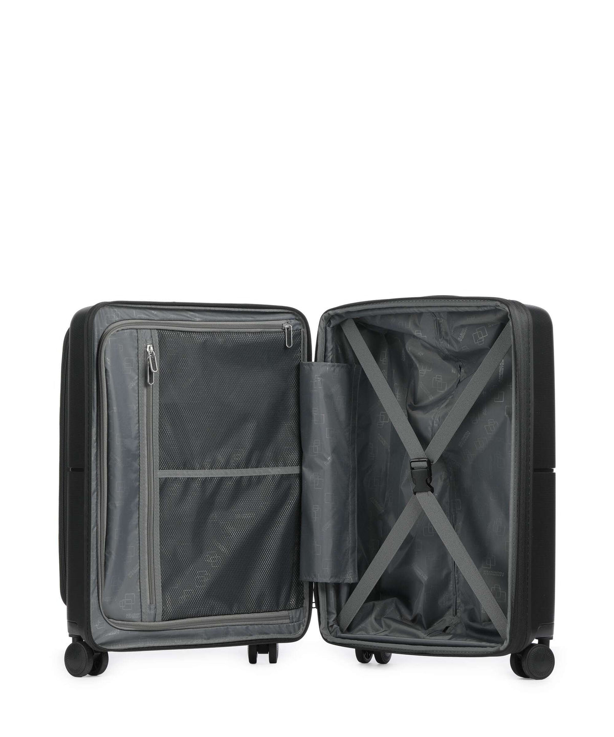 American Tourister Dashpop Spinner (4 wheels) true black