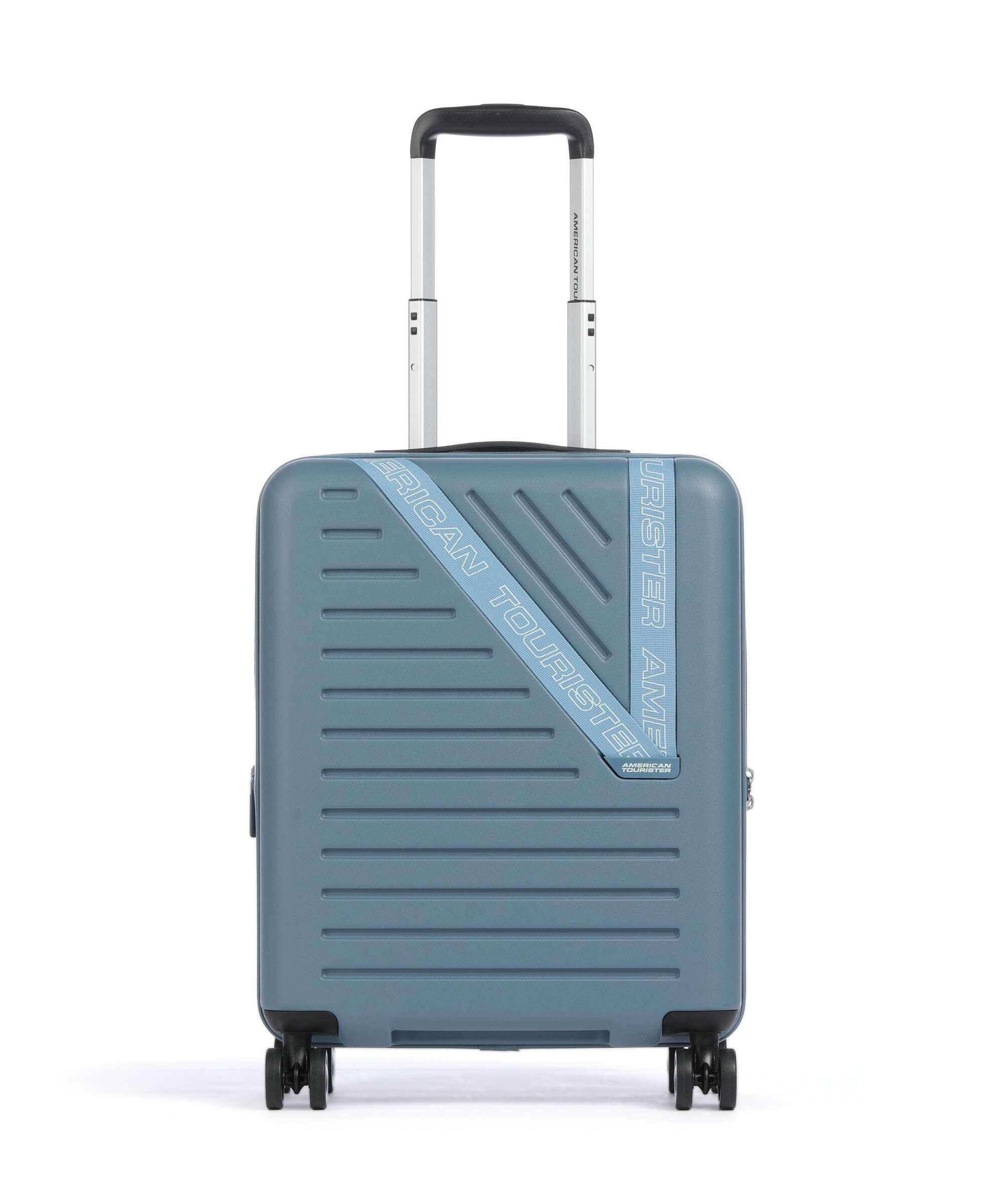 American Tourister Dynabelt Spinner (4 wheels) rainstorm blue