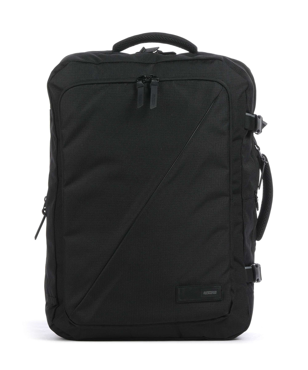 american traveler backpack American Tourister Take2Cabin L Travel backpack 17″ recycled polyester black