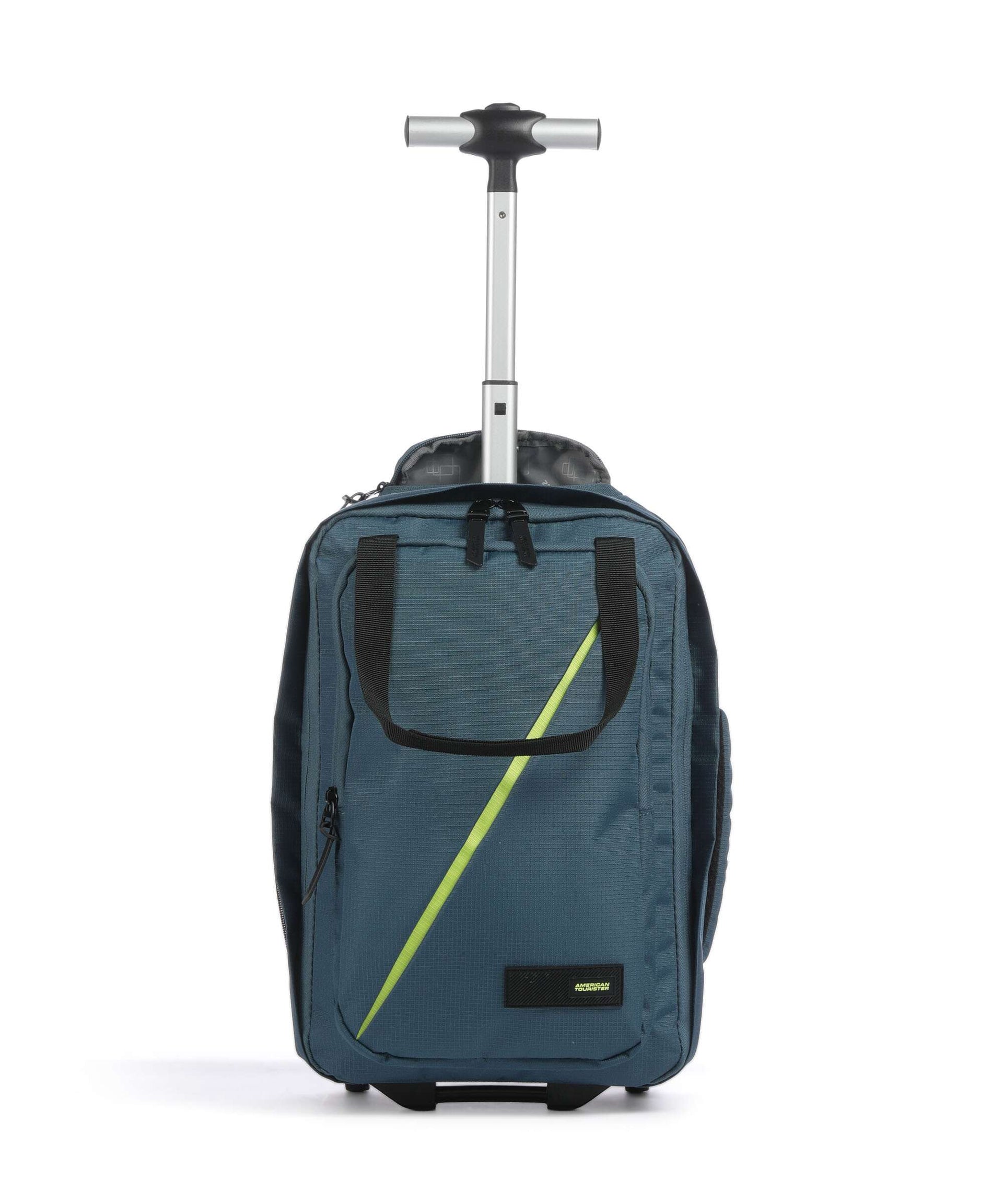 American Tourister Take2Cabin S Backpack with wheels harbor blue 40 cm