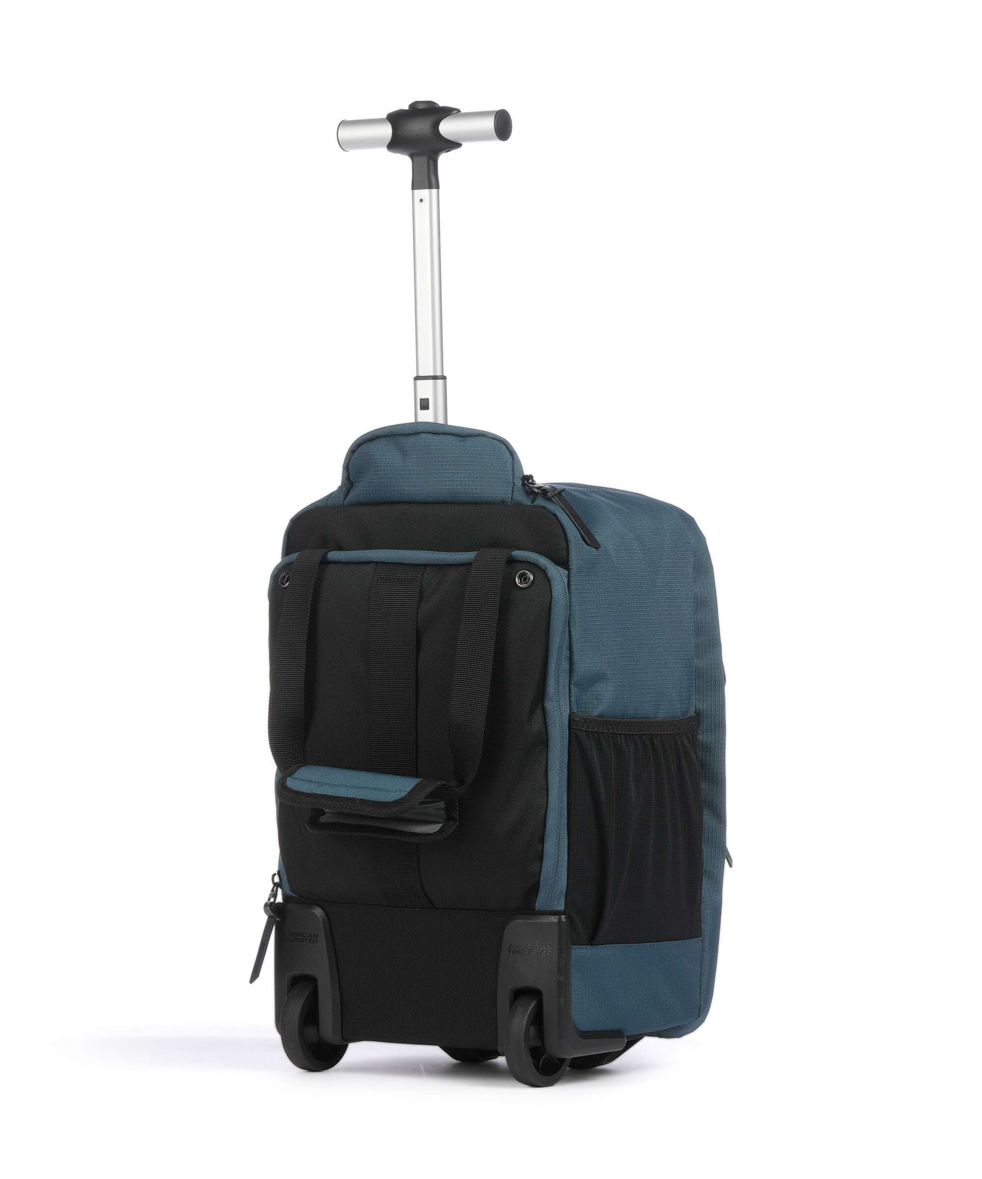 American Tourister Take2Cabin S Backpack with wheels harbor blue 40 cm