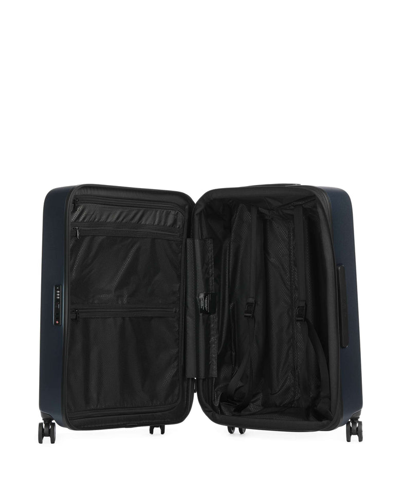 Samsonite Fyrm Suitcase set (4 wheels) steel blue