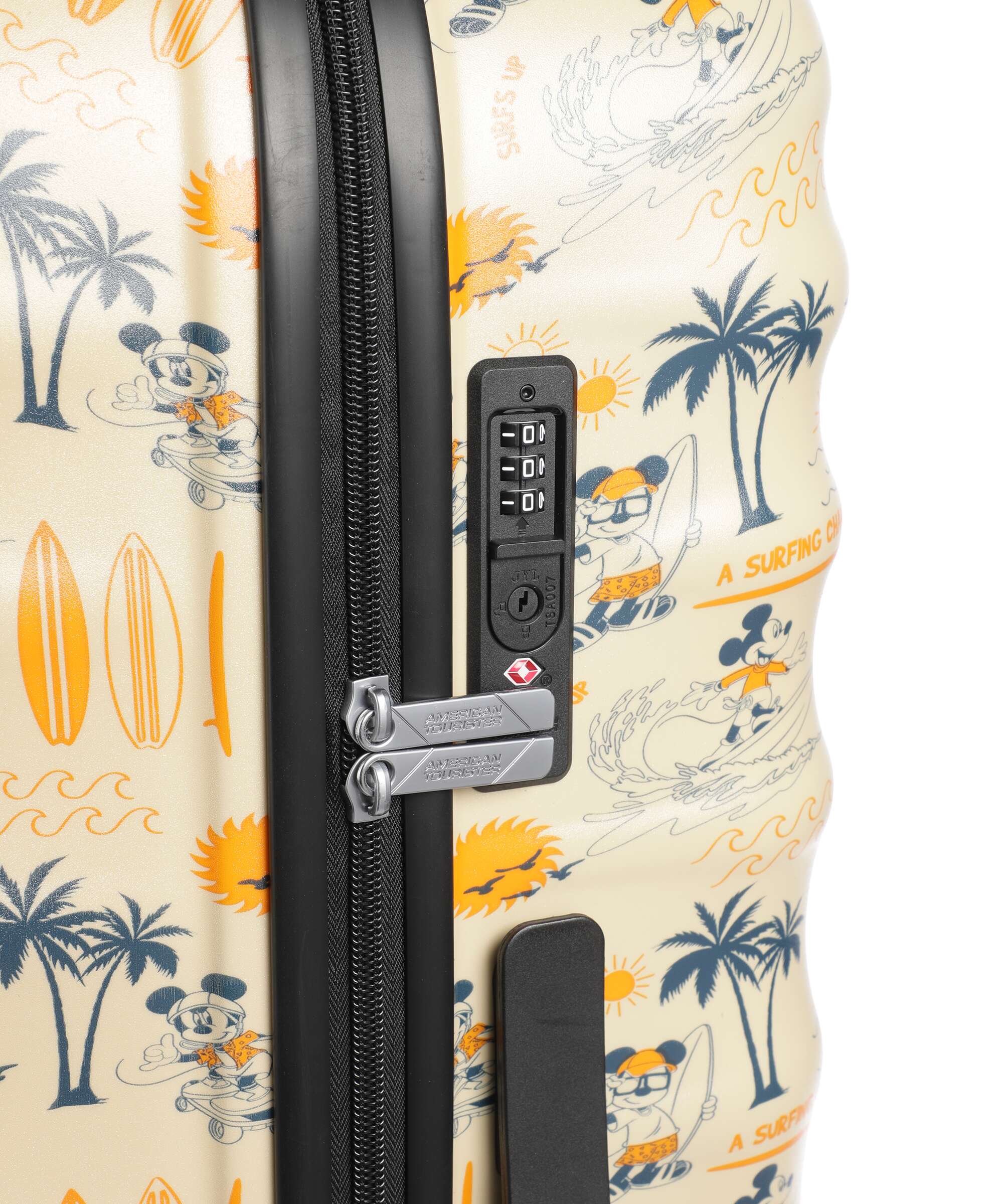 American Tourister Wavebreaker Disney Spinner (4 wheels) mickey