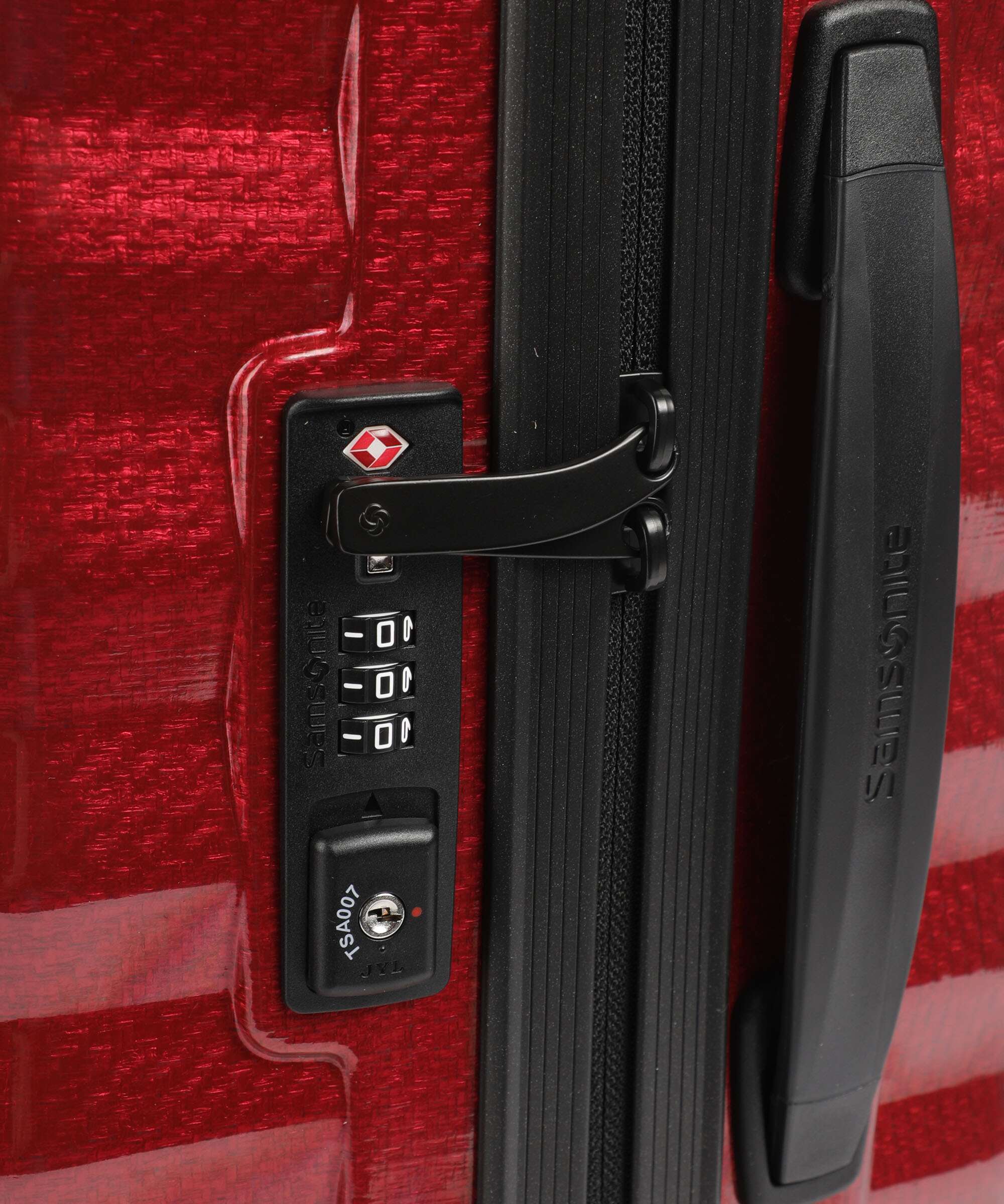 Samsonite Lite Shock Spinner (4 wheels) hyacinth red 55 cm - 77120