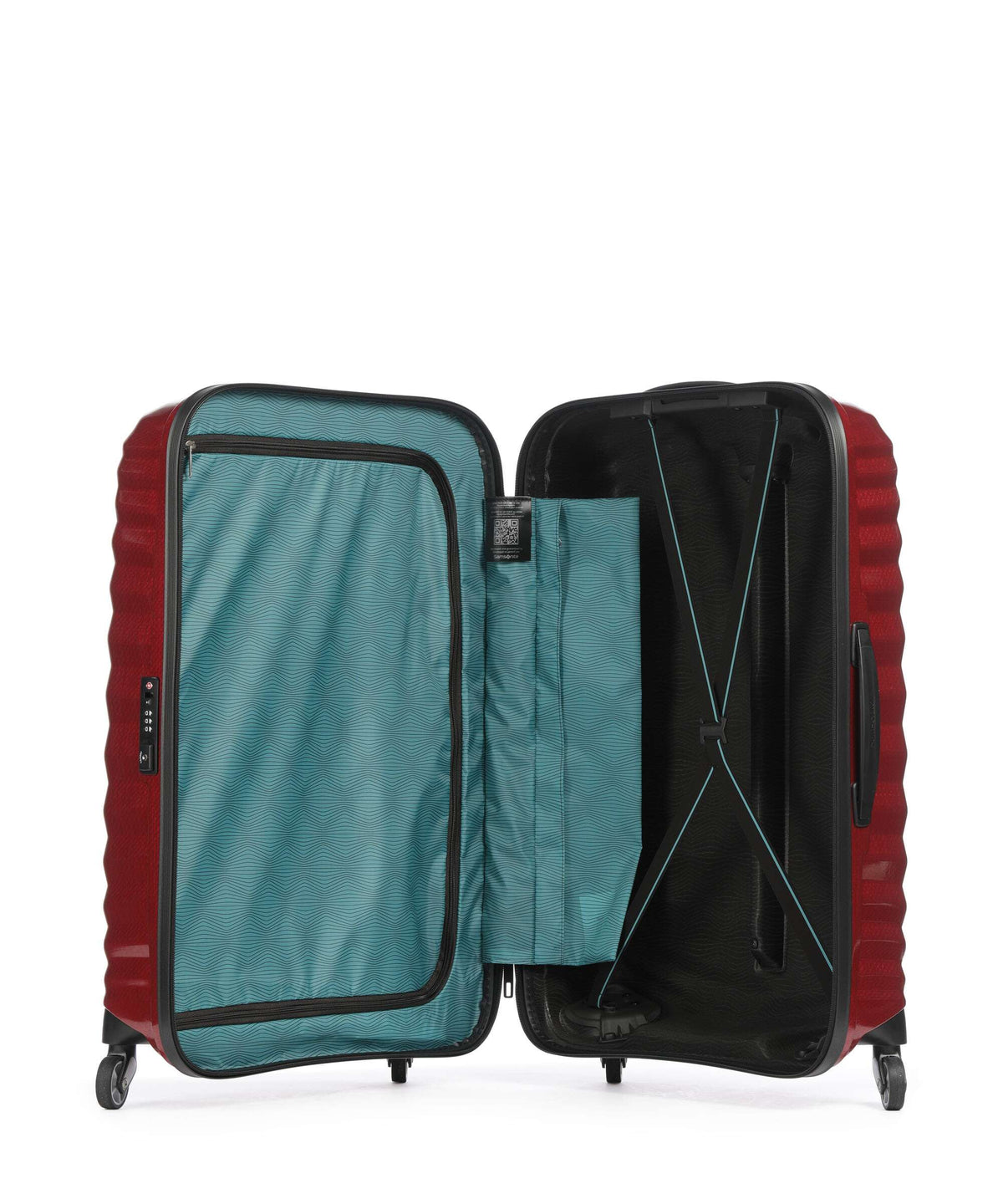 Samsonite Lite Shock Spinner (4 wheels) hyacinth red