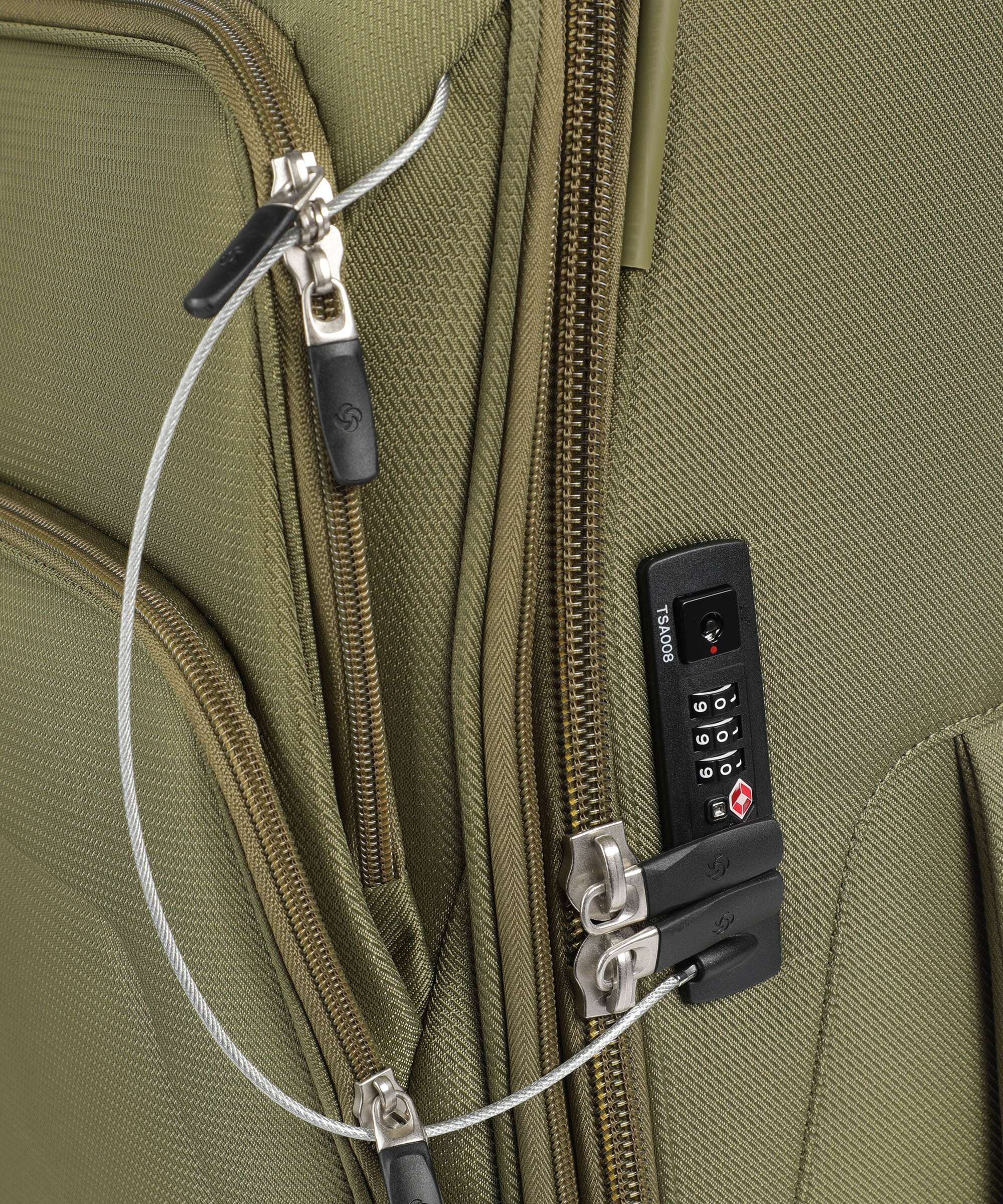 Samsonite Spark Sng Eco Spinner (4 wheels) olive