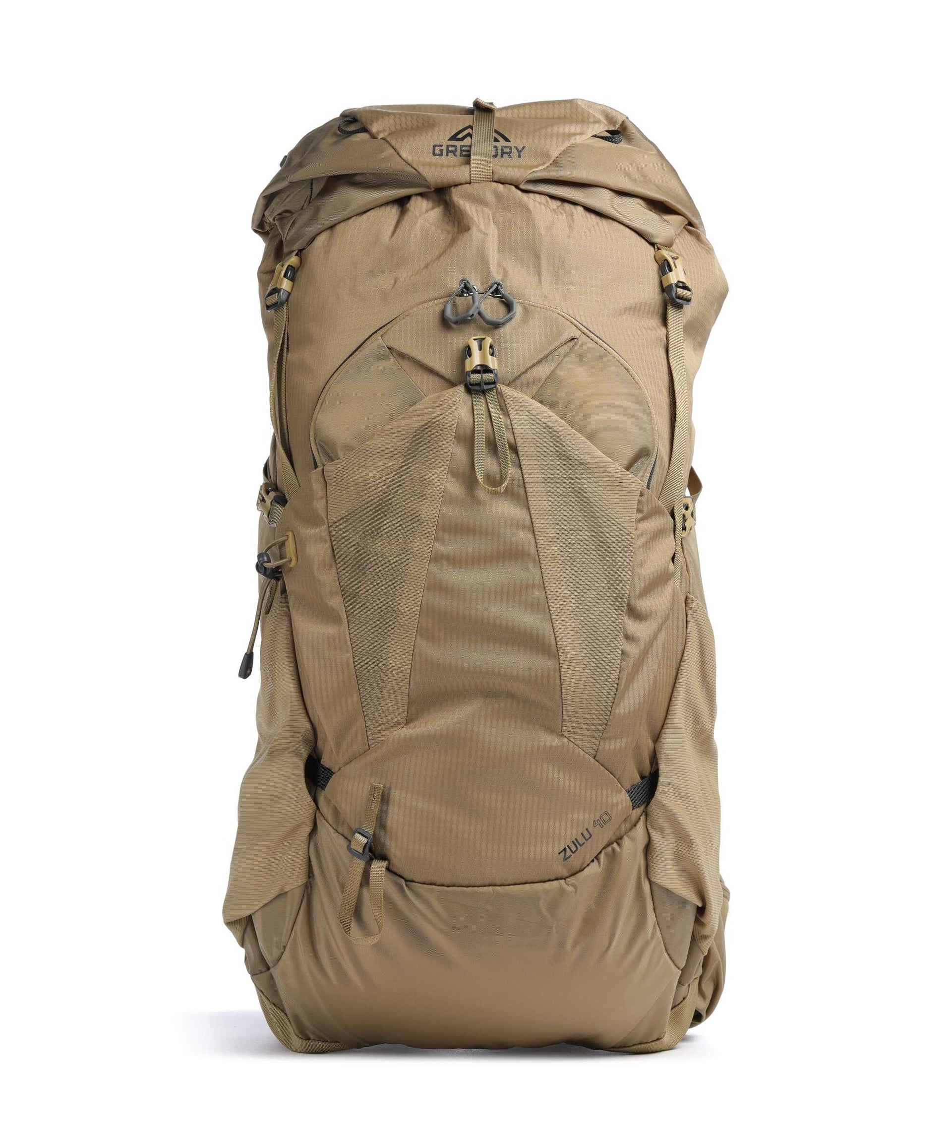 Gregory Zulu 40 RC SM/MD Hiking backpack recycled ripstop polyester desert tan
