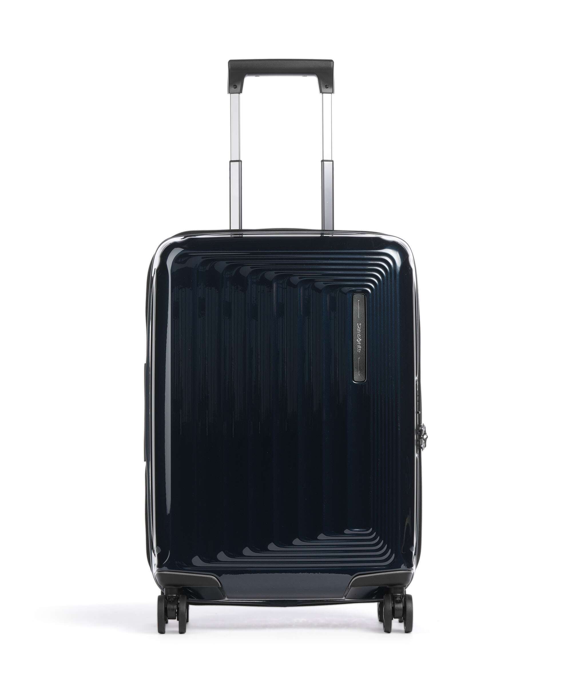 Samsonite Nuon Spinner (4 wheels) metallic dark blue 55 cm