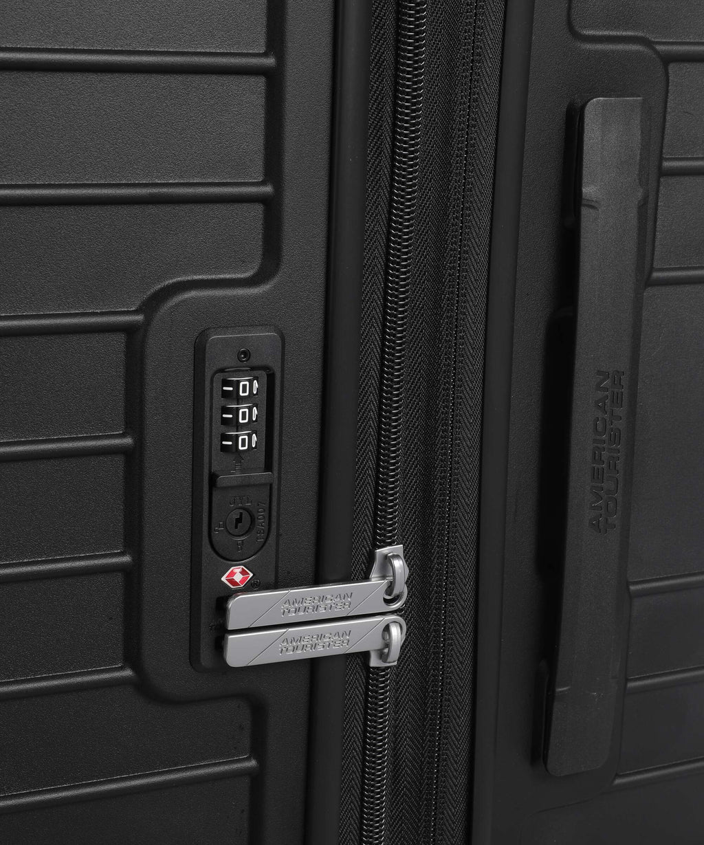 American Tourister Roadrush Suitcase set (4 wheels) shadow black