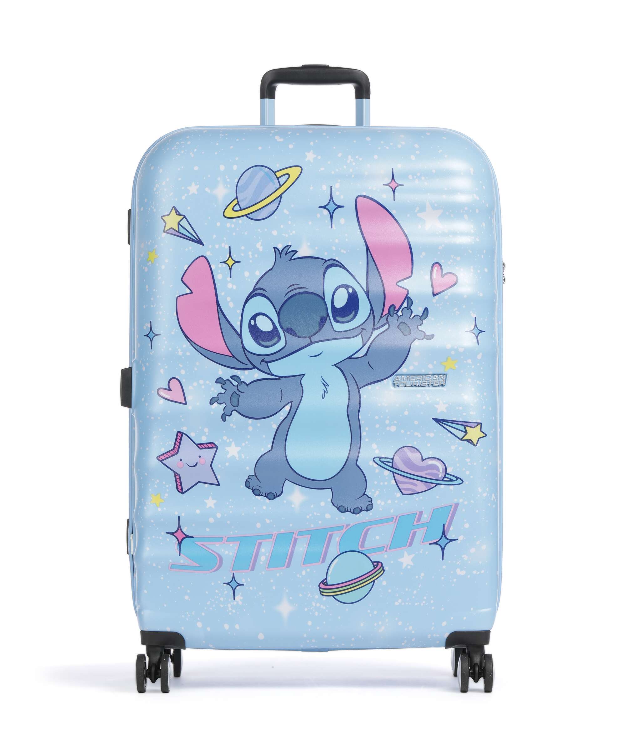 American Tourister Wavebreaker Disney Spinner (4 wheels) stitch