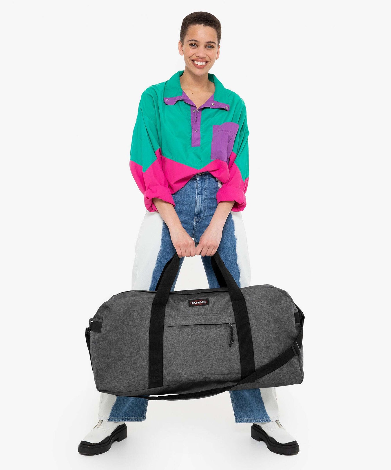 Eastpak Terminal + Travel bag black denim