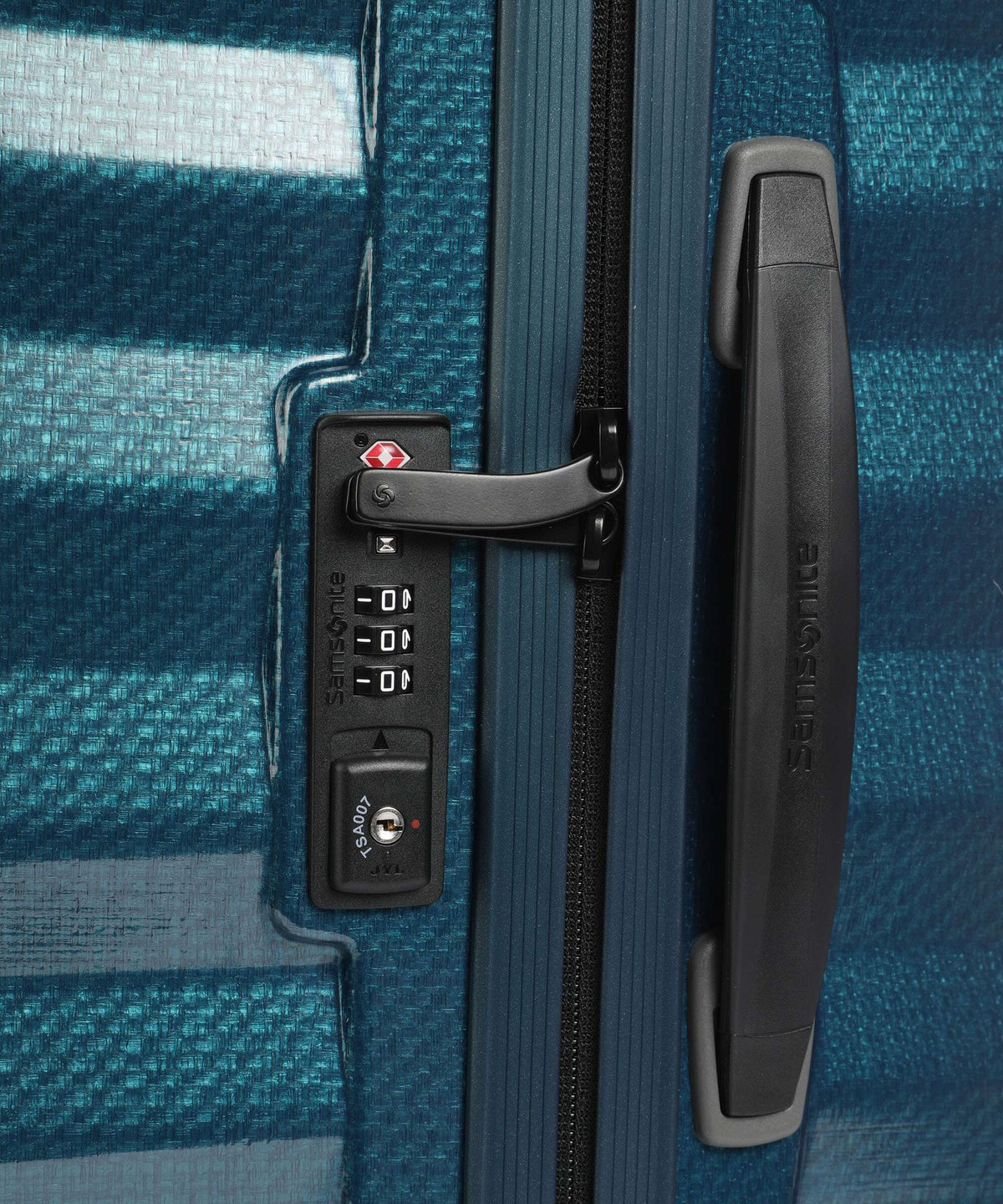 Samsonite Lite Shock Spinner (4 wheels) petrol blue