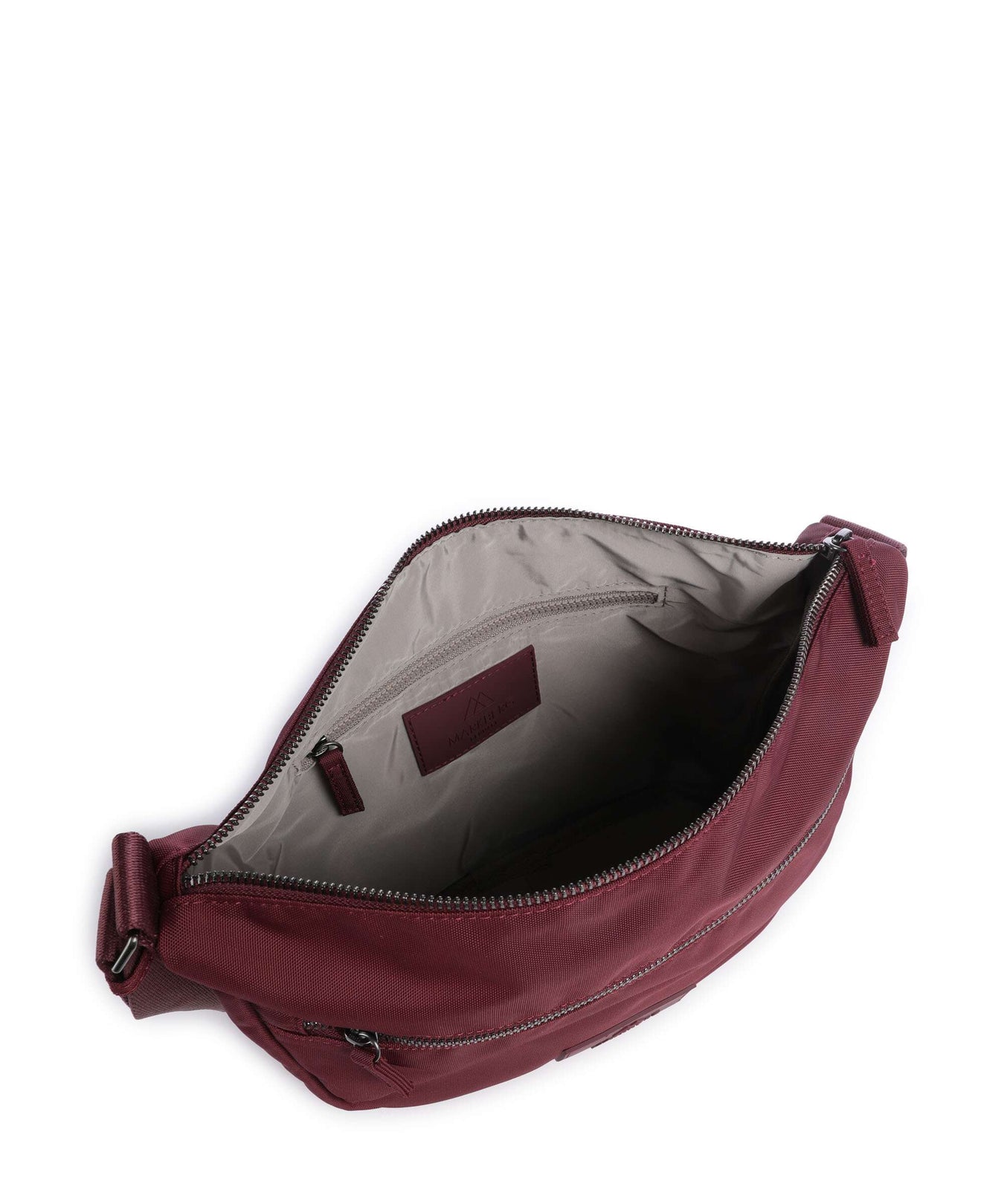 Markberg Mono Crossbody bag burgundy