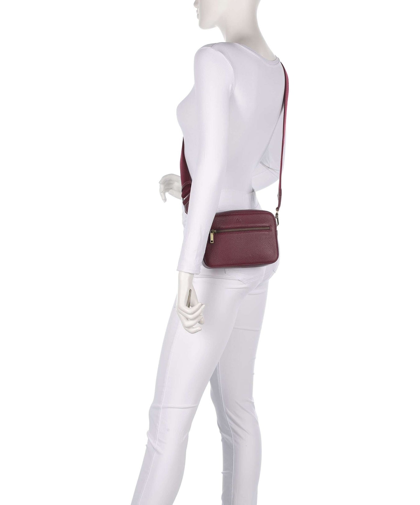 Markberg Elea Crossbody bag burgundy/gold