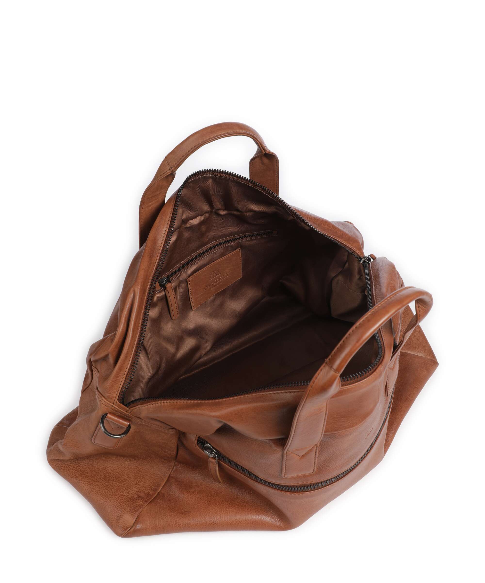 Markberg Keaton Weekend bag cognac