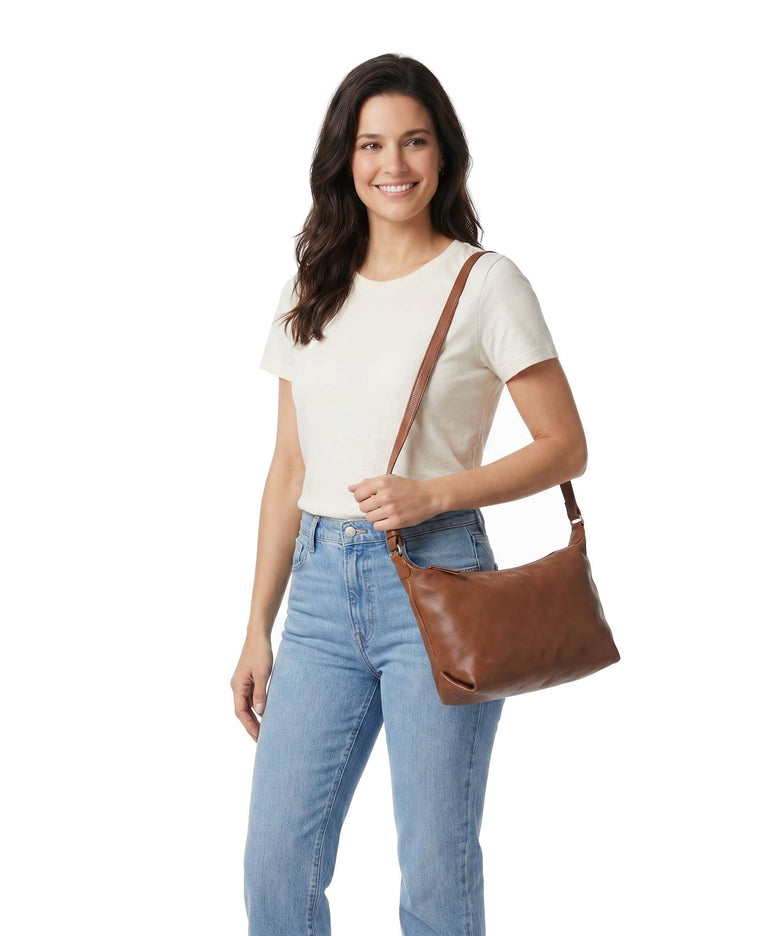 Markberg Nyra Crossbody bag cognac