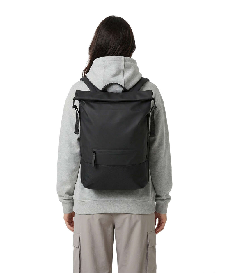13 laptop rains backpack Rains Trail Rolltop backpack 13″ polyurethane, polyester black