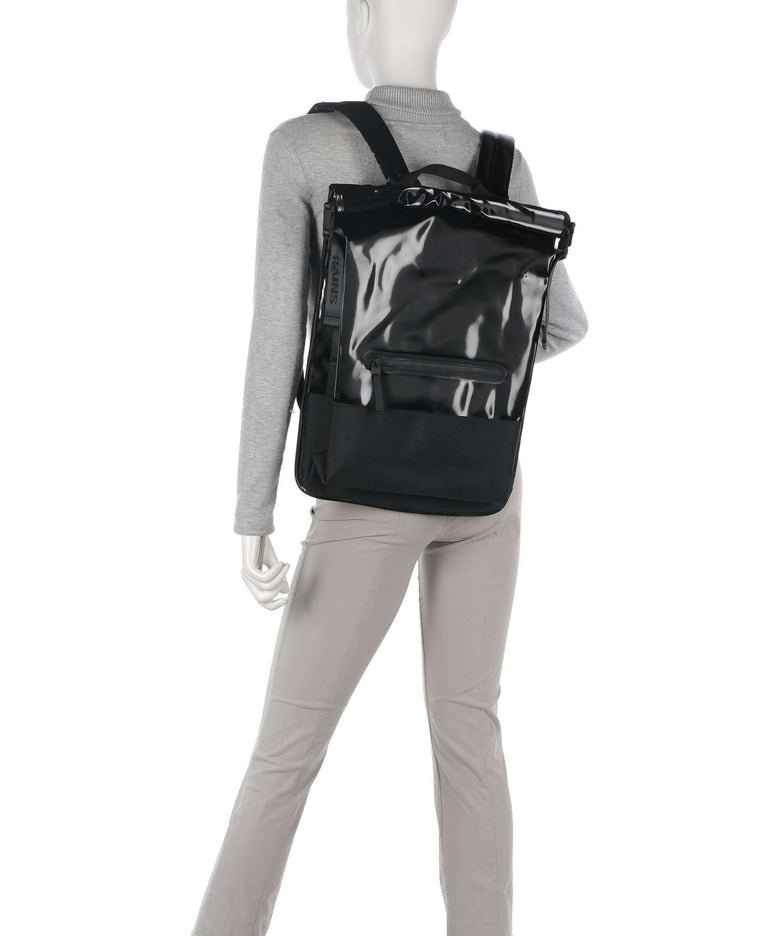 trail rolltop backpack rains Rains Trail Rolltop backpack 13″ polyurethane, polyester night