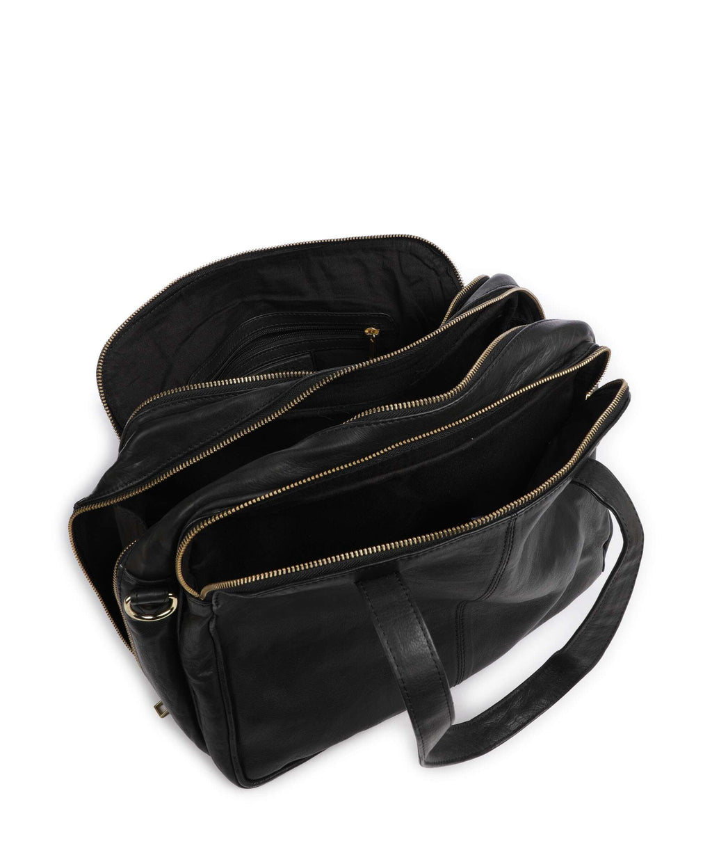 Depeche Golden Chic Shoulder bag black