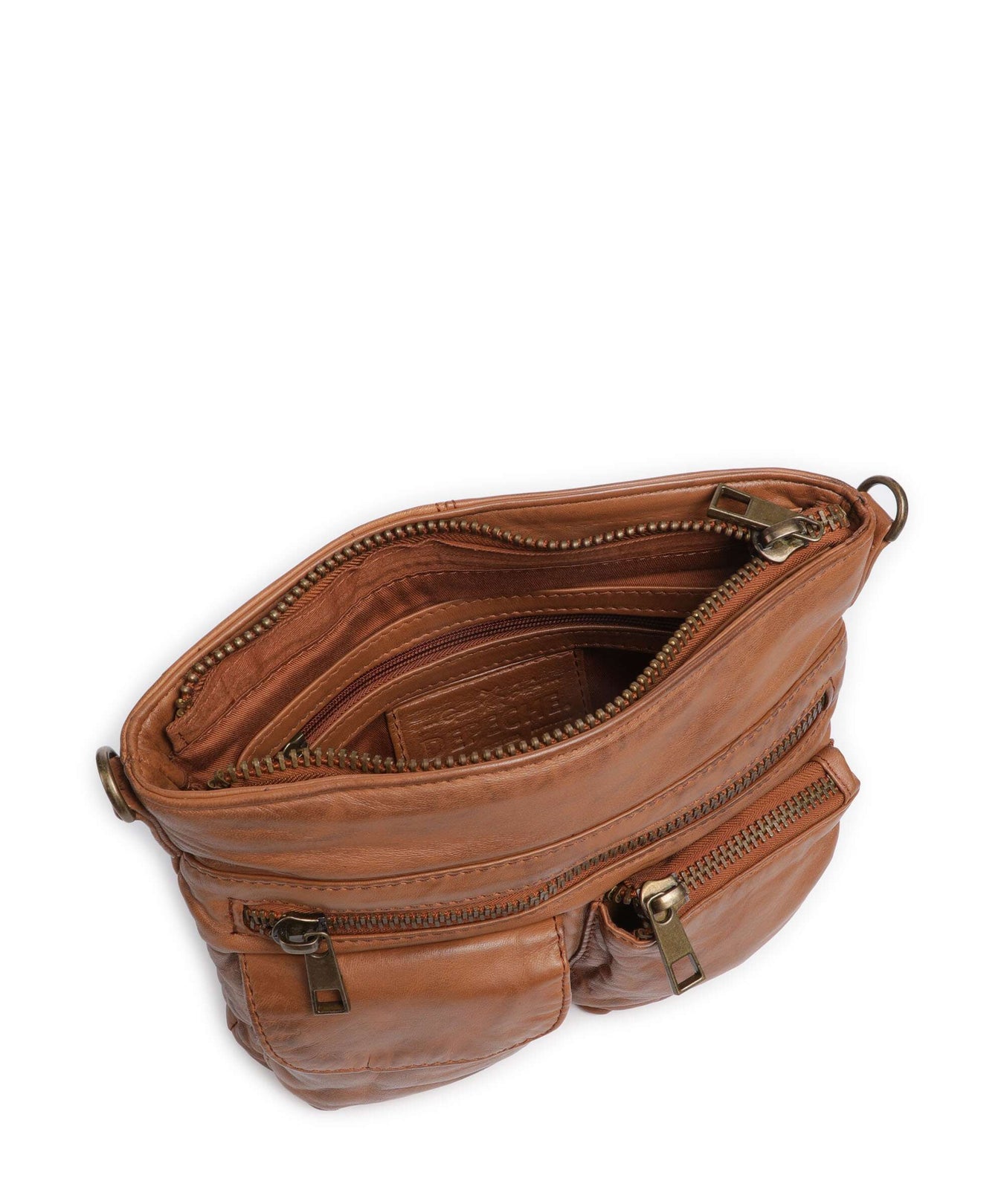 Depeche Power Field Shoulder bag cognac
