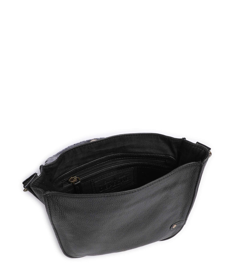 Depeche Tailors Stitch Crossbody bag black