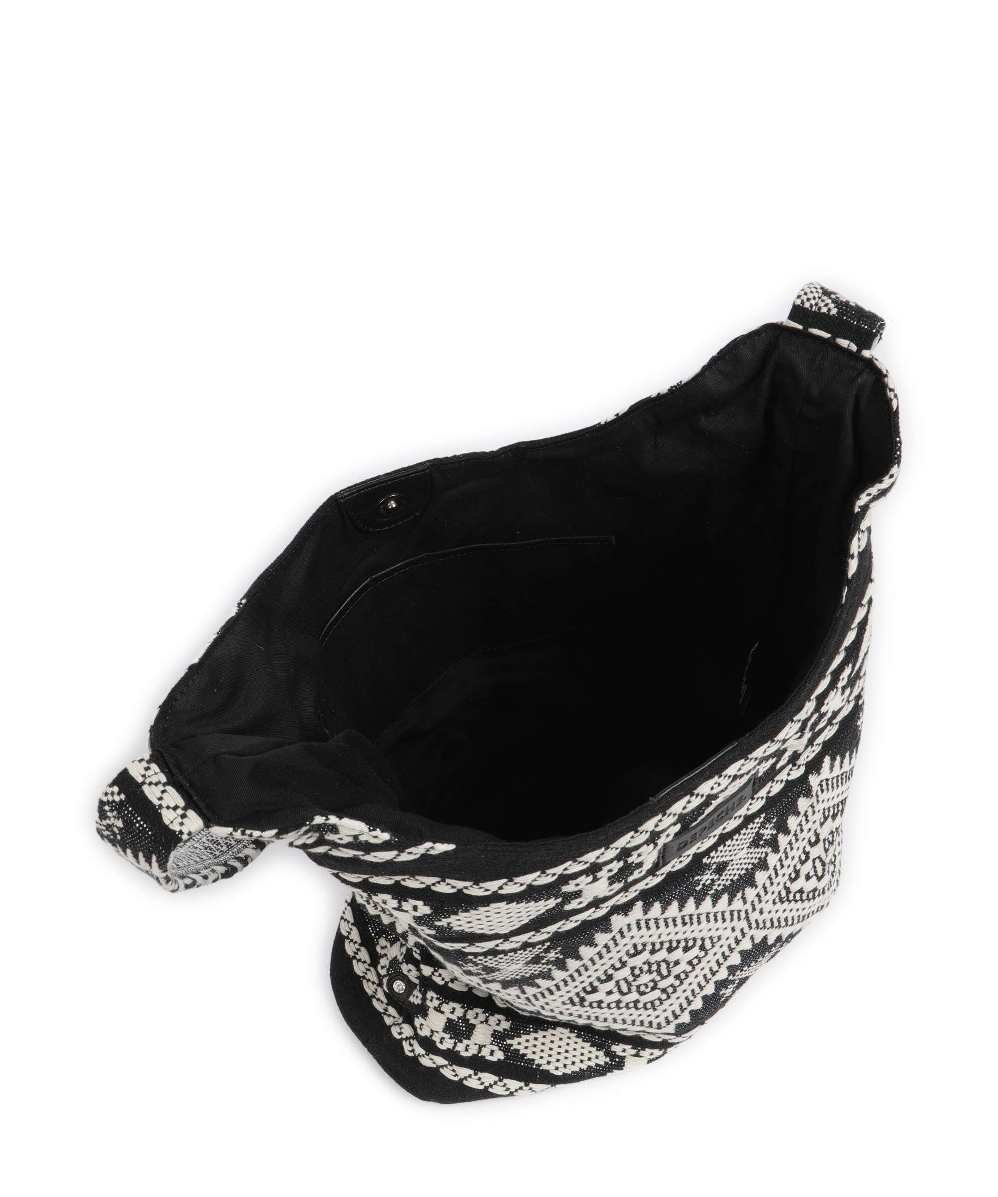 Depeche Soft Luxury Hobo bag black