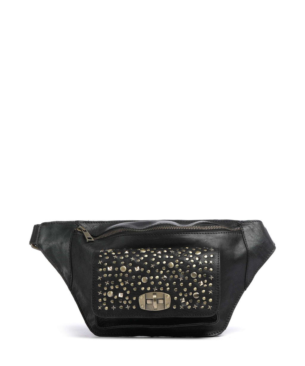 Depeche Metal Memory Belt bag black
