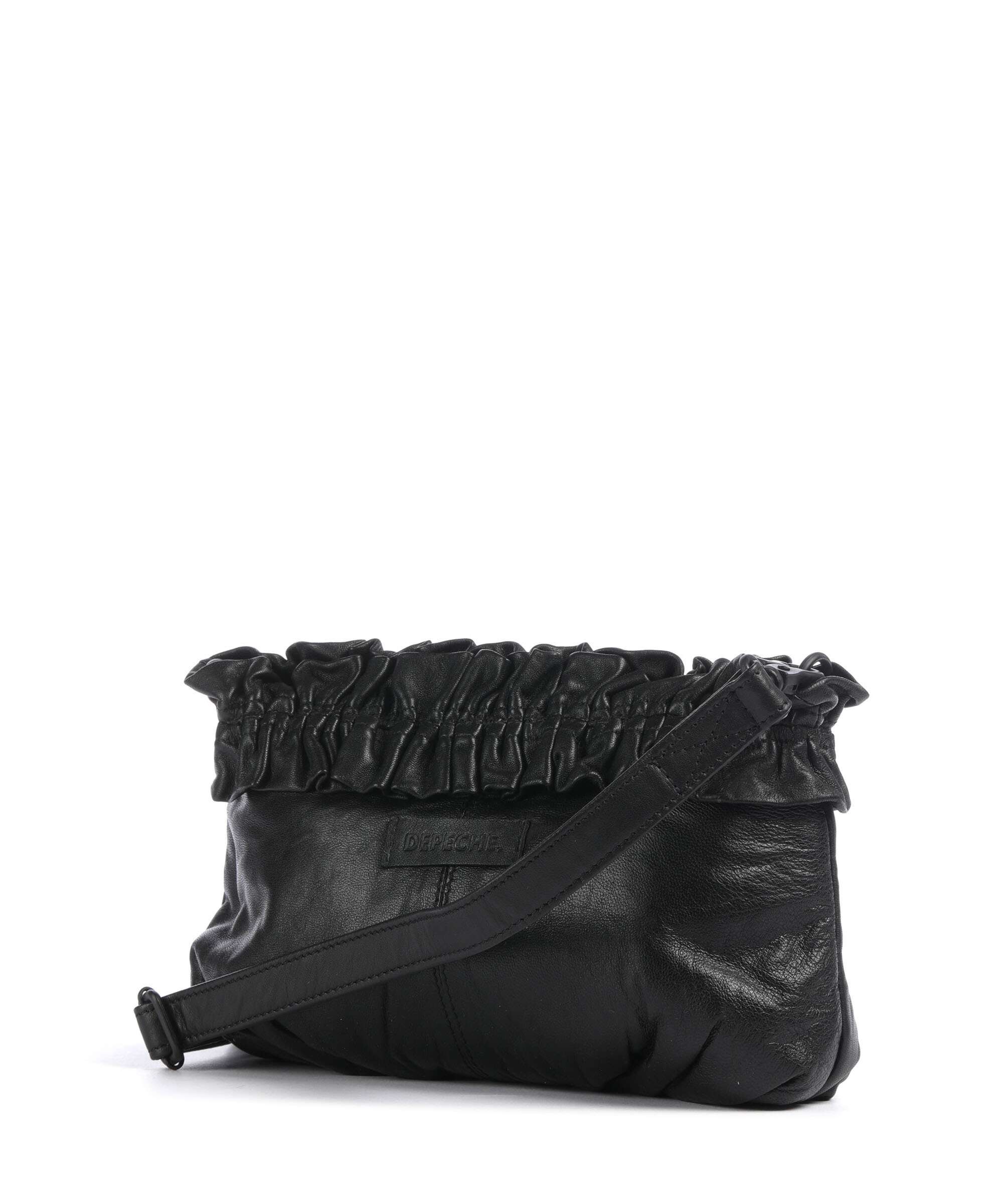 Depeche Sweet Escape Crossbody bag sheepskin leather nero - 16720