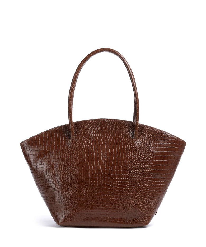 Depeche Fashion Favourites Tote bag cognac croco