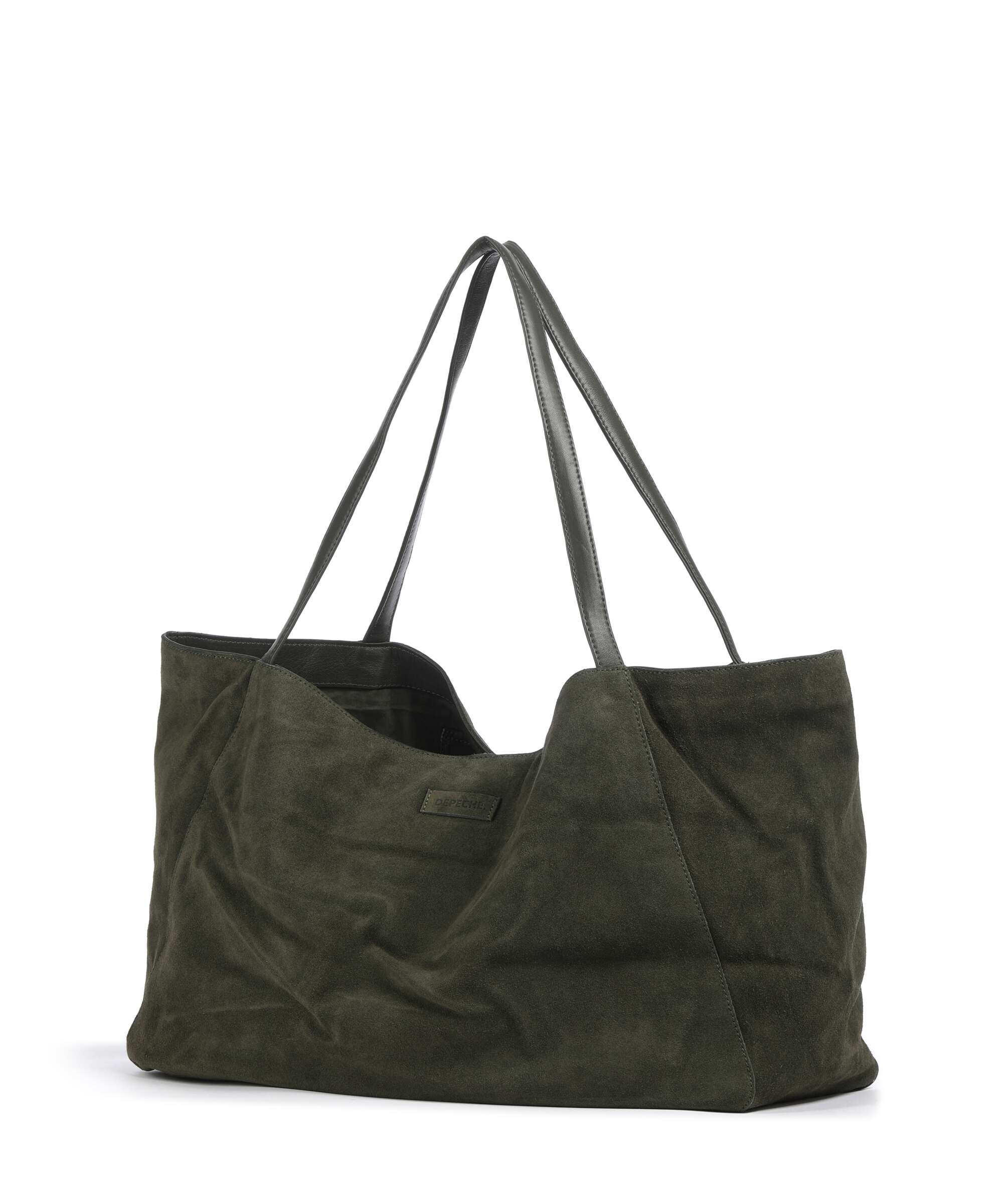 Depeche Bilbao Tote bag army green