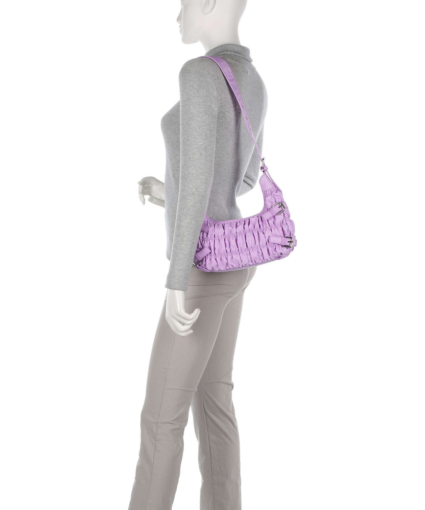 Núnoo Recycled Nylon Alaska Hobo bag purple