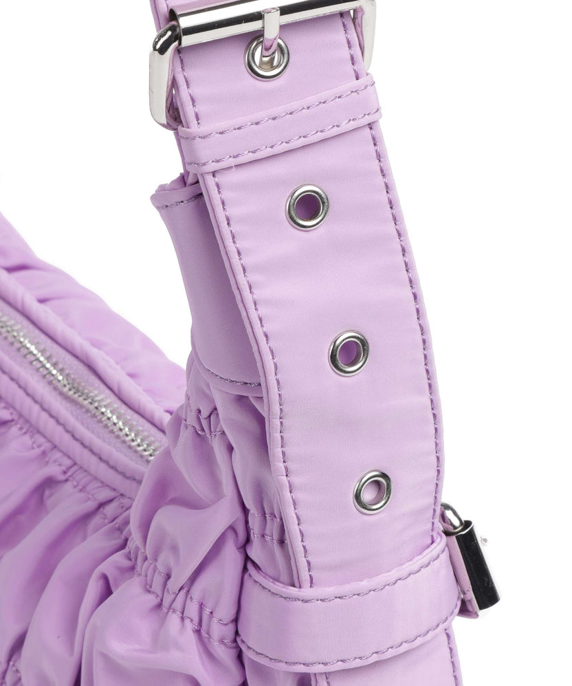 Núnoo Recycled Nylon Alaska Hobo bag purple