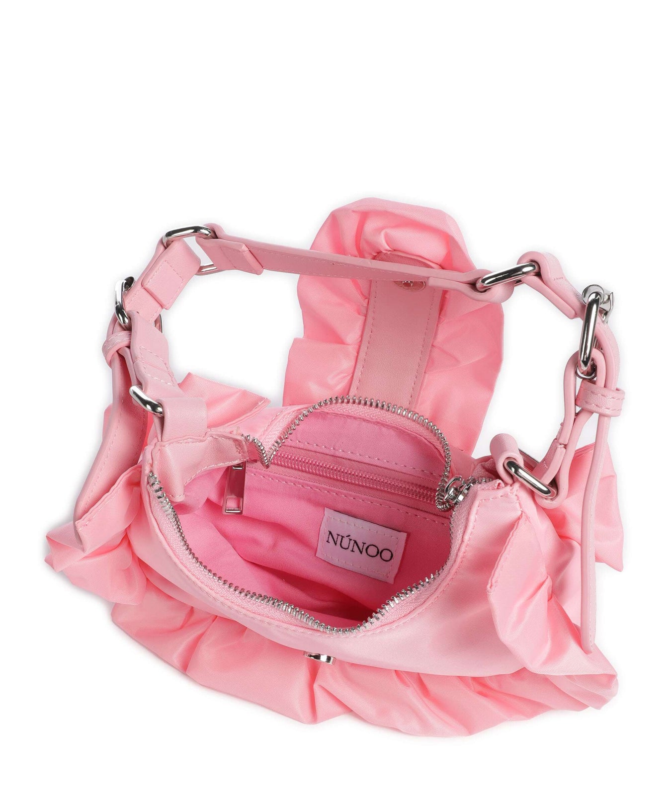 Núnoo Recycled Nylon Palma Shoulder bag light pink