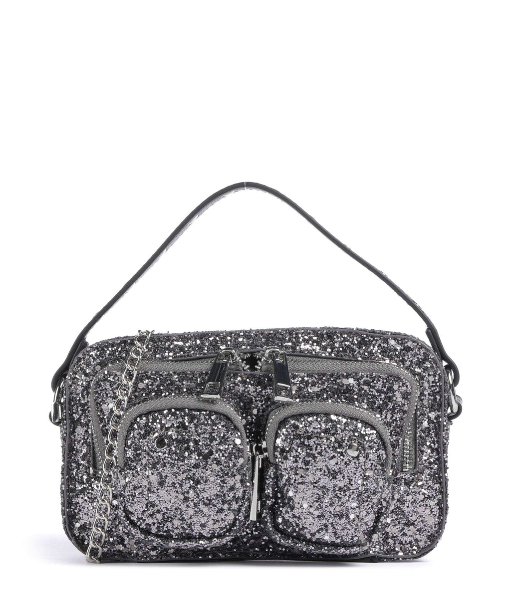 Núnoo Glitter Helena Crossbody bag silver