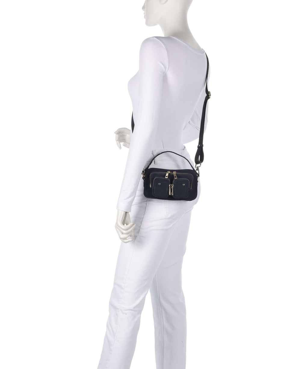 Núnoo Suede Helena Crossbody bag navy