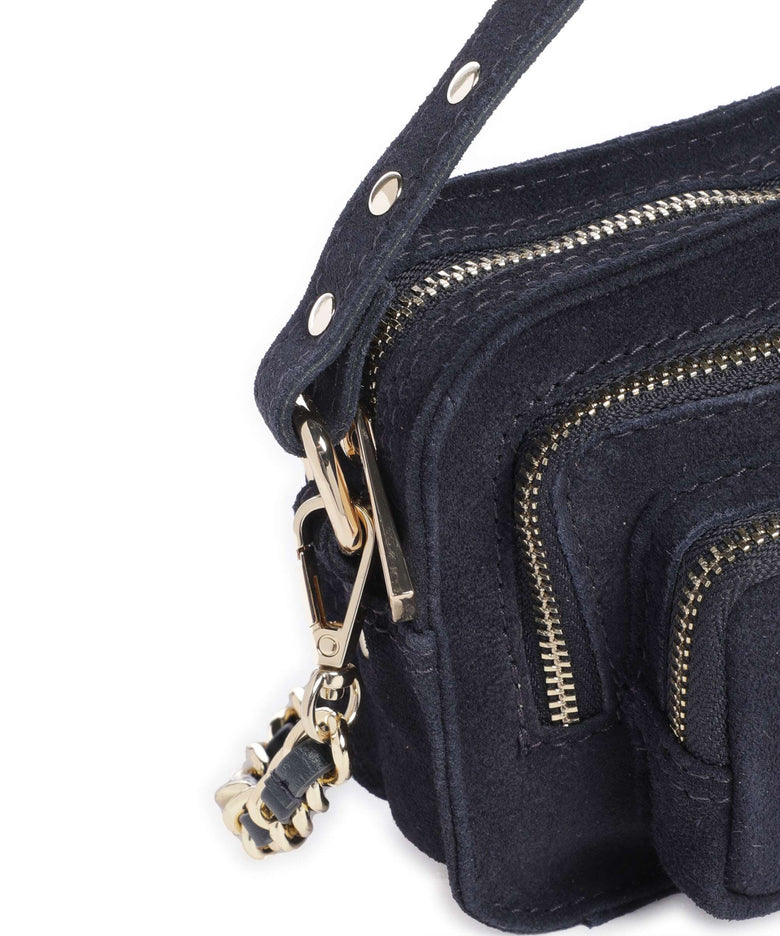 Núnoo Suede Helena Crossbody bag navy