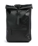 Rains Rolltop backpack black grain