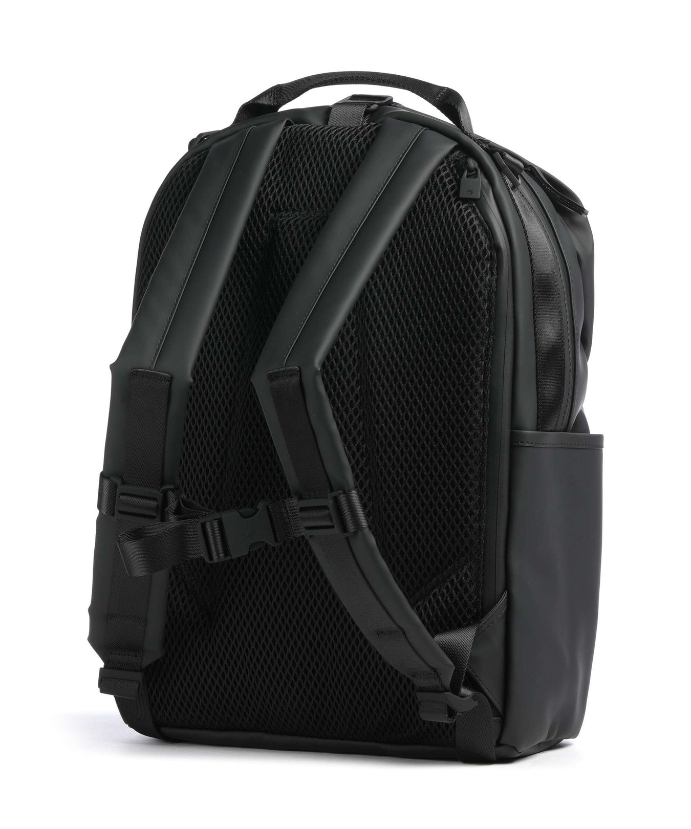 Rains Clip Front Backpack black