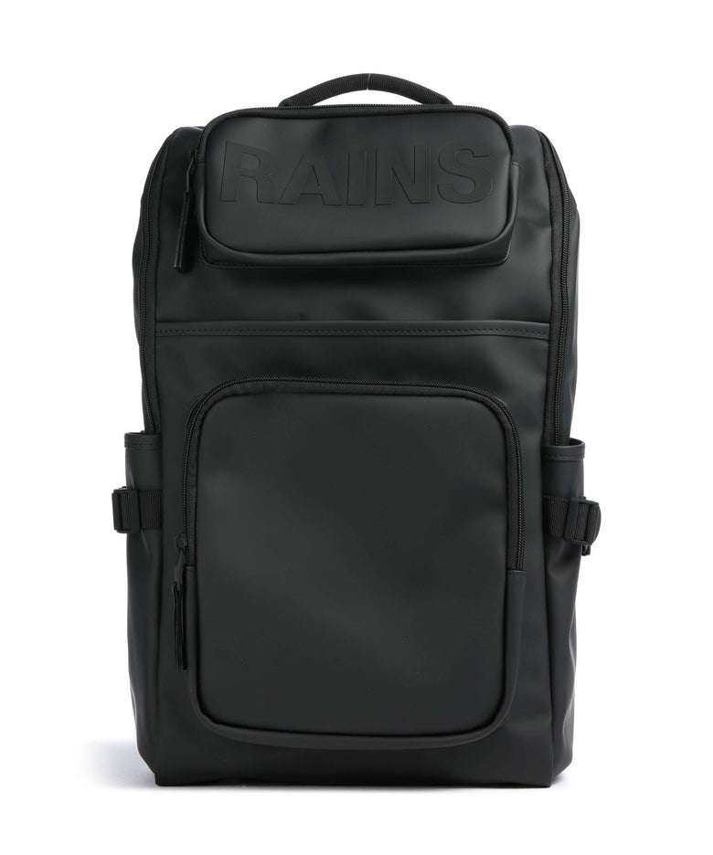 Rains Texel Backpack 13″ polyester, polyurethane black Rains Texel Backpack 13″ polyester, polyurethane black