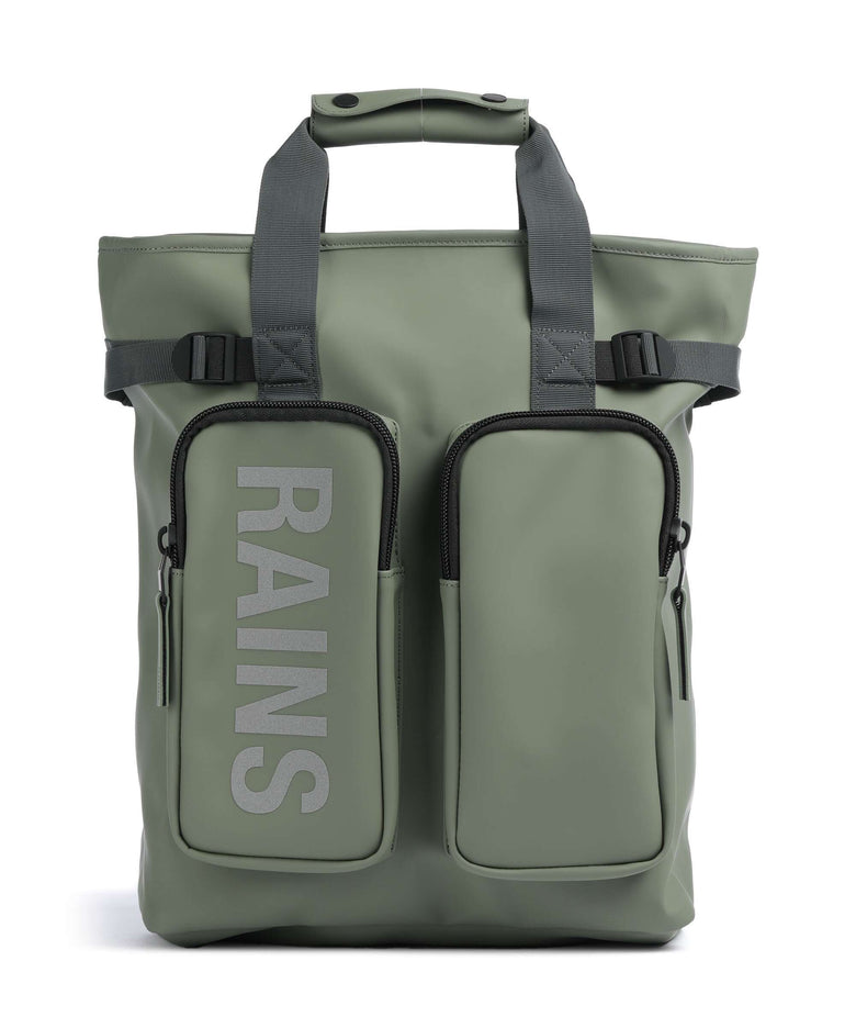 Rains Texel Backpack bag polyurethane, polyester drift