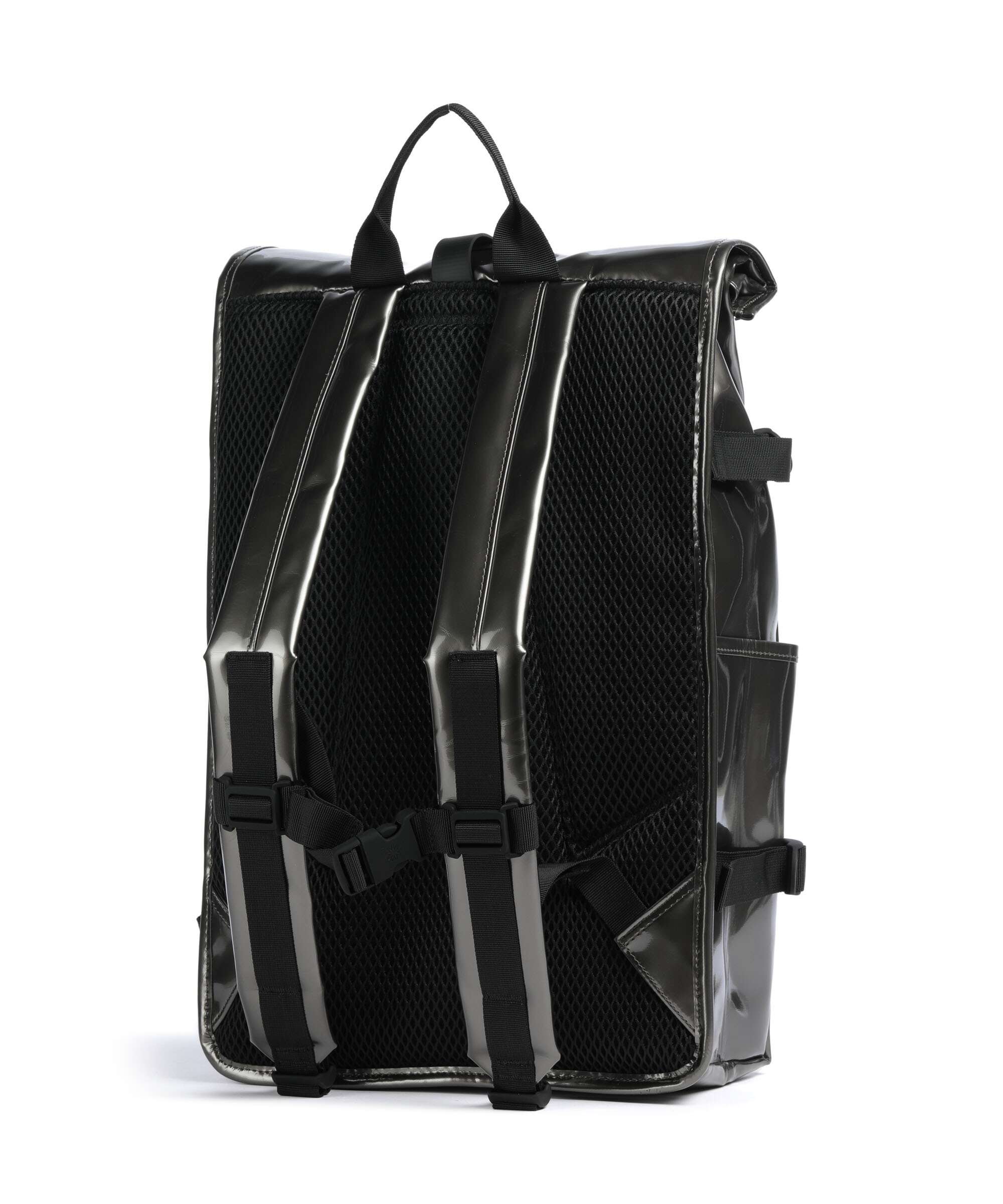 Rains Large Rolltop backpack raven