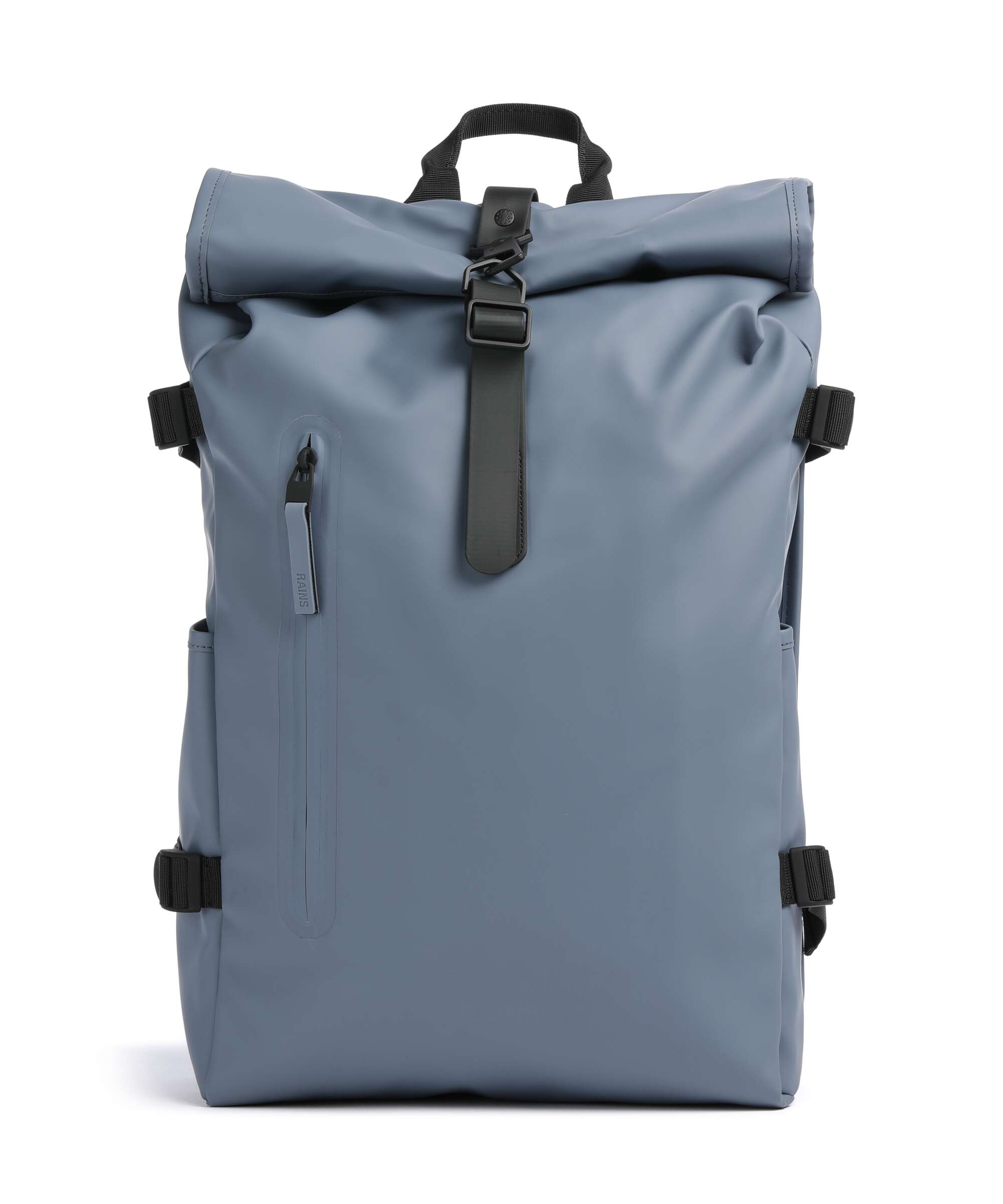 Rains Large Rolltop backpack blue dusk