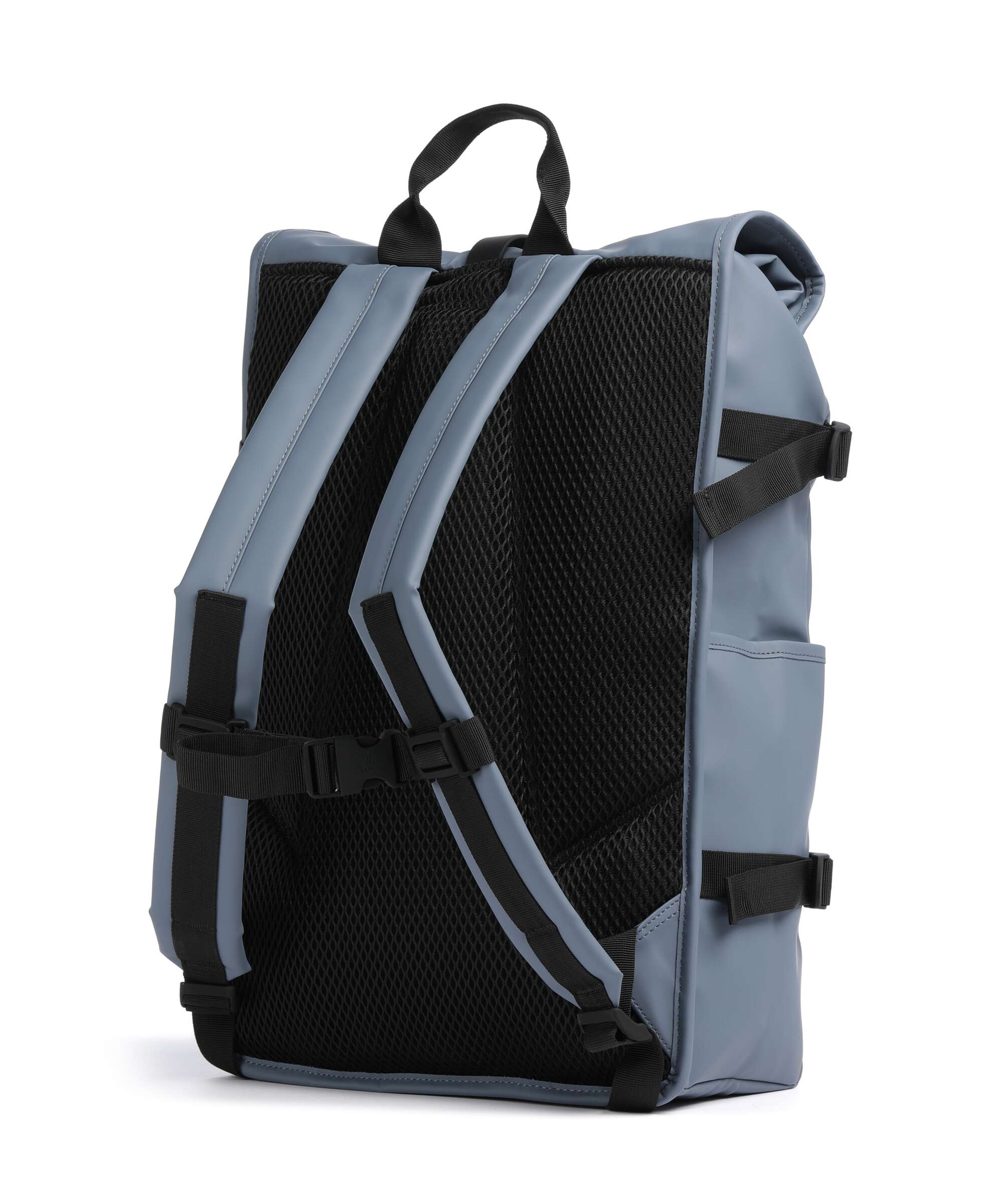 Rains Large Rolltop backpack blue dusk