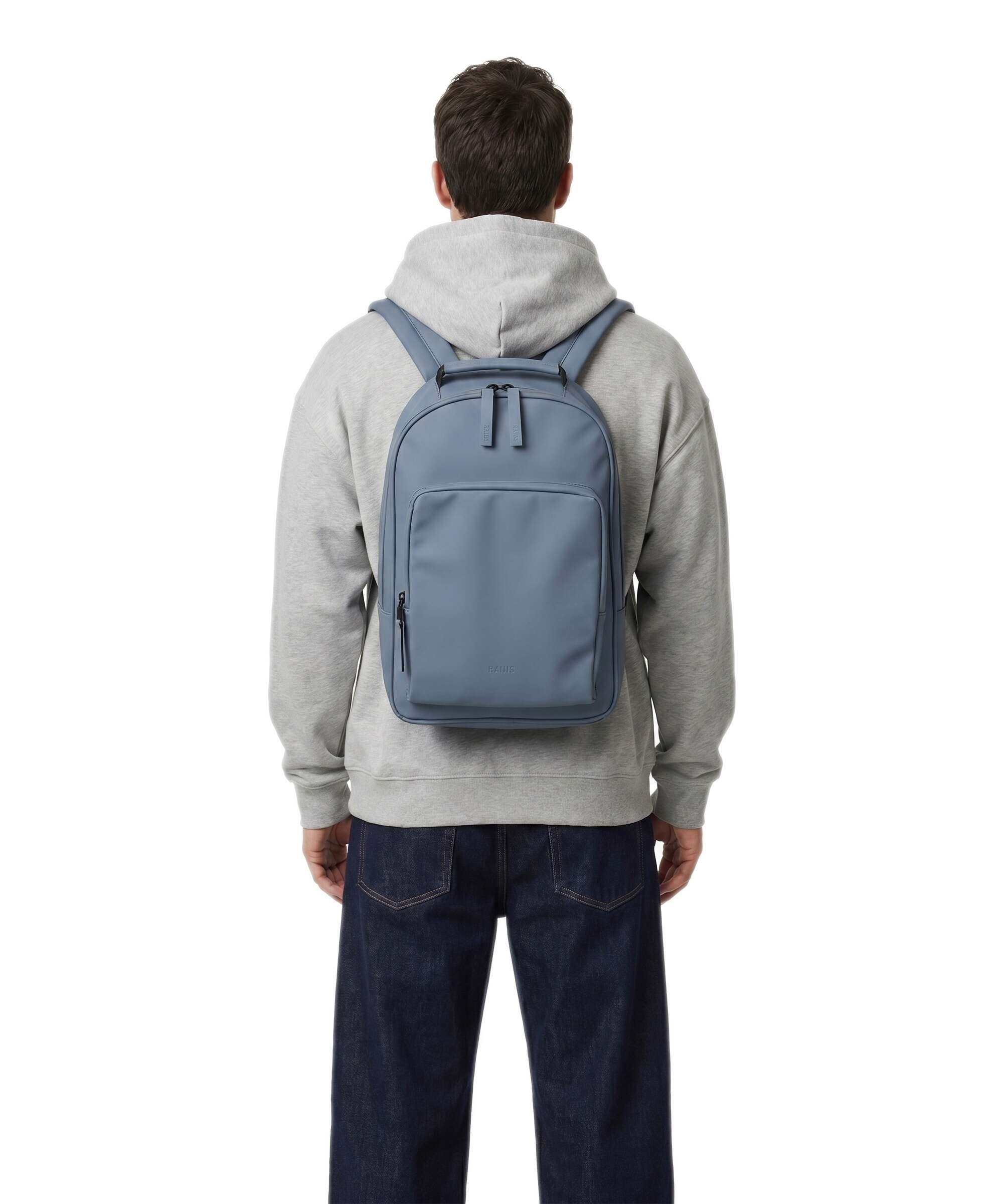 Rains Backpack polyurethane, polyester blue dusk